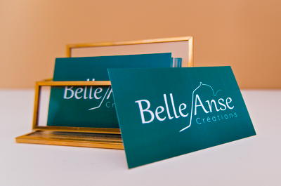 belle-anse creations business card